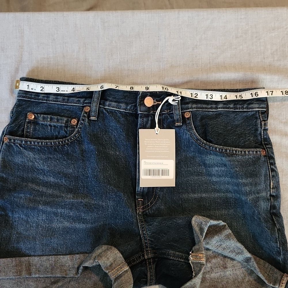 NWT Everlane The Denim Shorts Size 29 - Picture 7 of 8